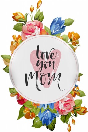 温馨母亲节花朵创意图片